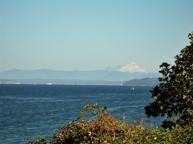 Mt. Baker and the Puget Sound...